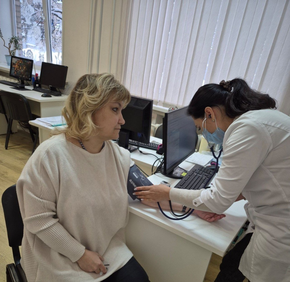 Главный врач Светлана Алетдинова прошла диспансеризацию